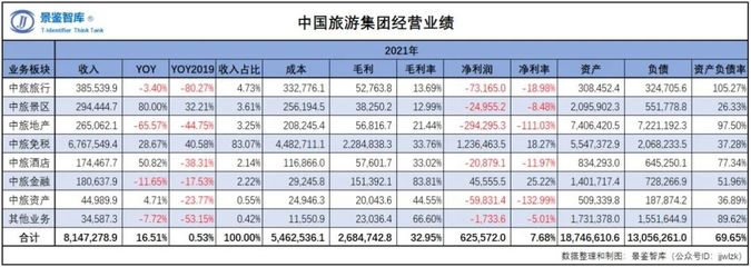 2023年中国旅游企业经营状况年度报告(一)中国旅游集团